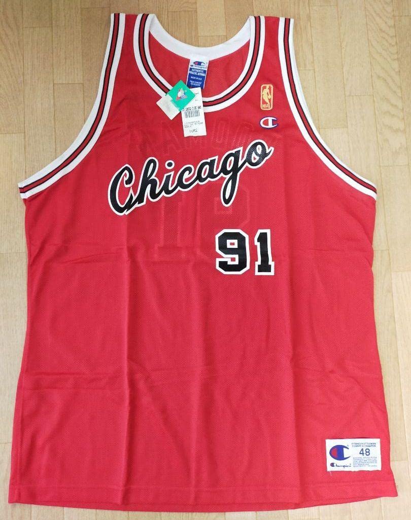 Amazon.co.jp: 90s NBA シカゴブルズ 91デニスロッドマン 50周年