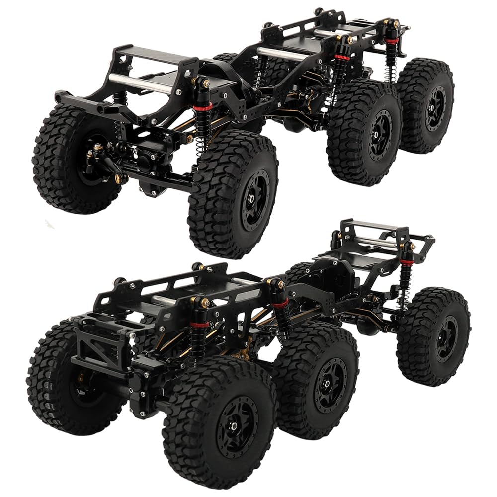 Amazon.com: RZXYLRC SCX24 6×6 Carbon Fiber LCG Chassis Car Frame