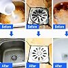 Limpiador de Drenajes en Polvo de Alta Eficacia – Agente Espumante de Limpieza Rápida para Tuberías de Cocina, Baño e Inodoro (2 piezas) 8