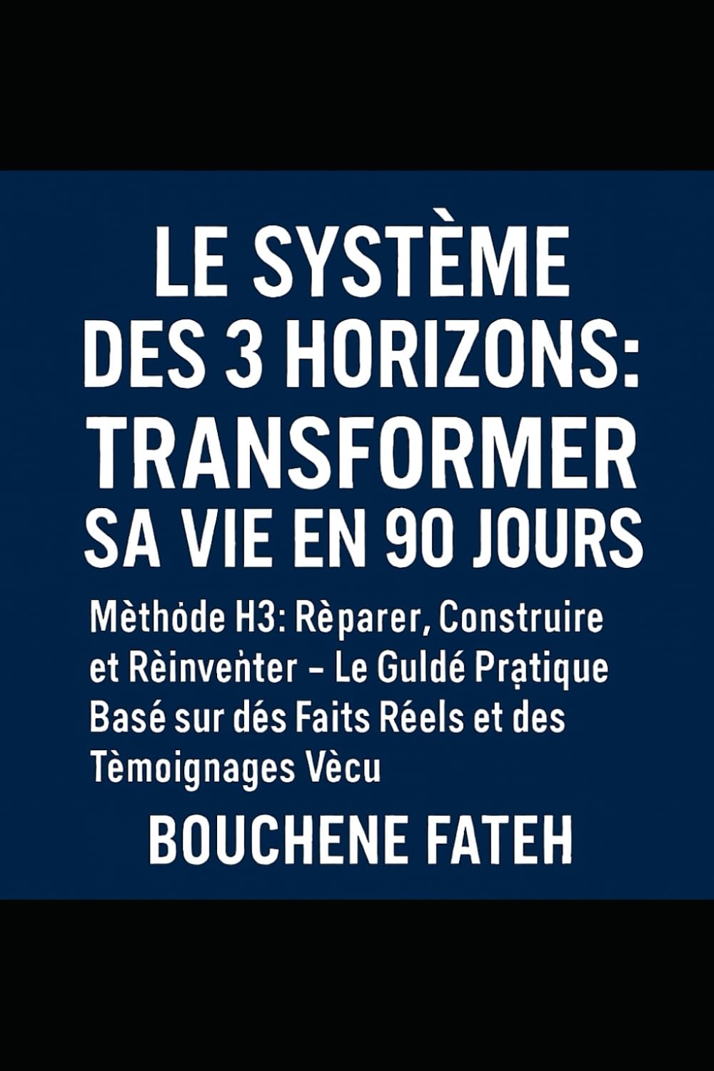 Le Système des 3 Horizons : Transformer sa Vie en 90 Jours: Méthode H3 : Réparer, Construire et Réinventer – Le Guide Pratique Basé sur des Faits Réels et des Témoignages Vécus