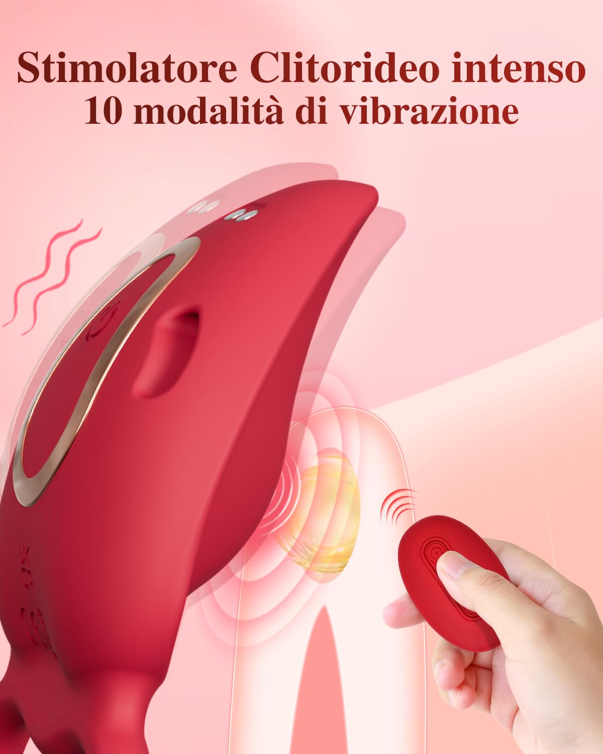 Vibratoreper Donna Clotoride Sexytoysys Coppia, Vibratoreper Donna Professionale Vibratore con Telecomando, Mutandine Vibranti Vibratoriper Donne Sex Toys Coppia Vibratori