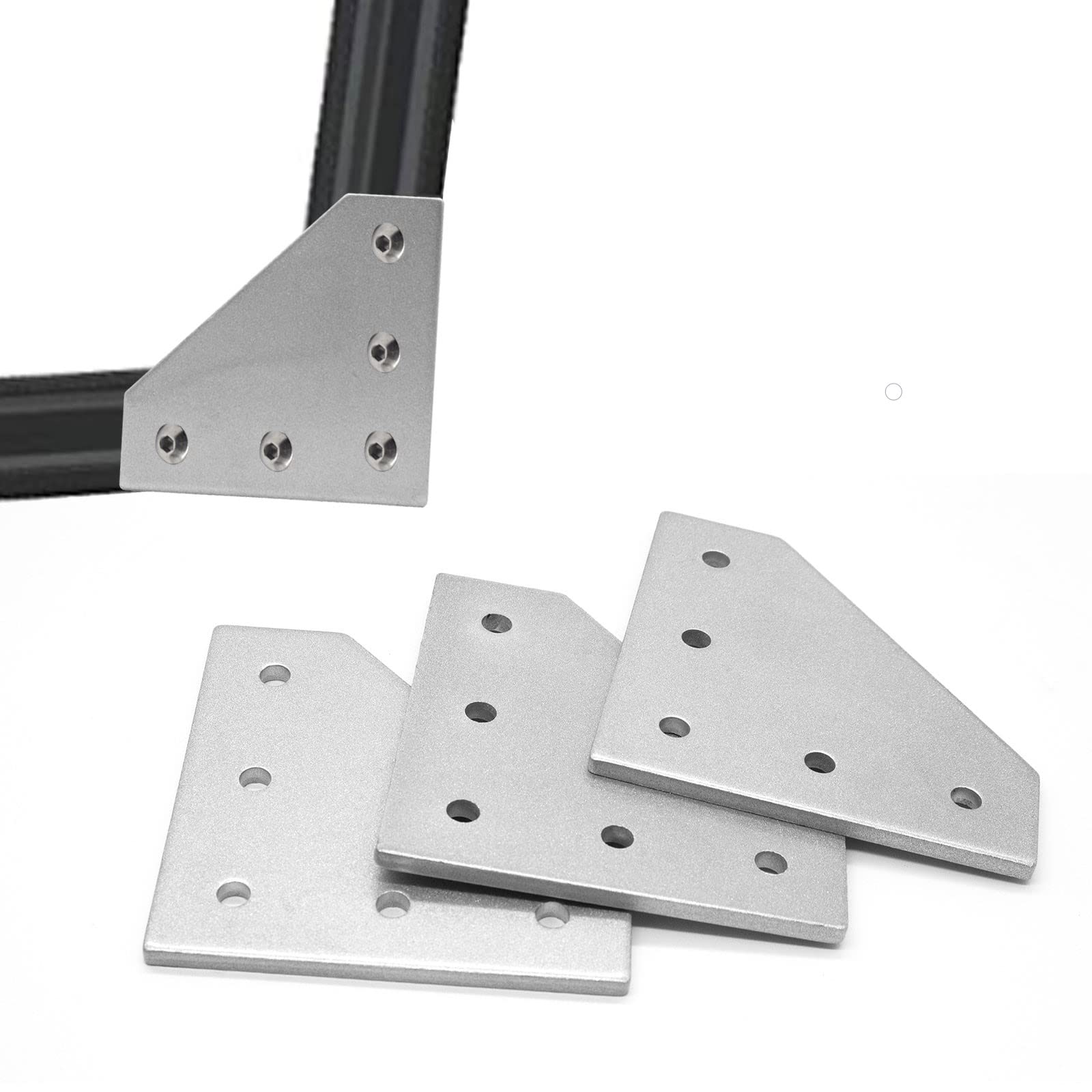 Snapklik.com : SeekLiny 2020 Aluminum Extrusion Connector Bracket Set ...