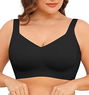 Xcutting Women Wirefree Bras for Women Full Coverage No Underwire Everyday Bras Comfortable Wireless Padded Bras