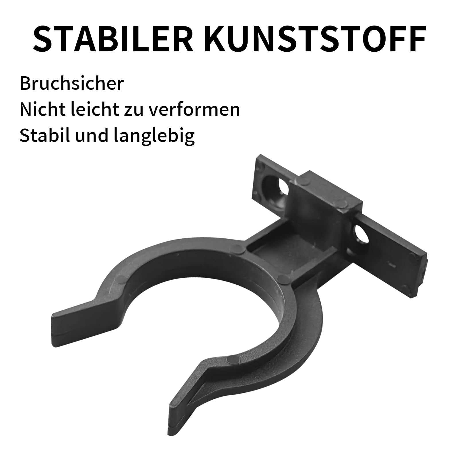 20 Pcs Kitchen Plinth Clips Brackets, Kick Board Plinth Clipss, Plastic Kick Board Clips Kitchen Kickboard Clipss - Image 3