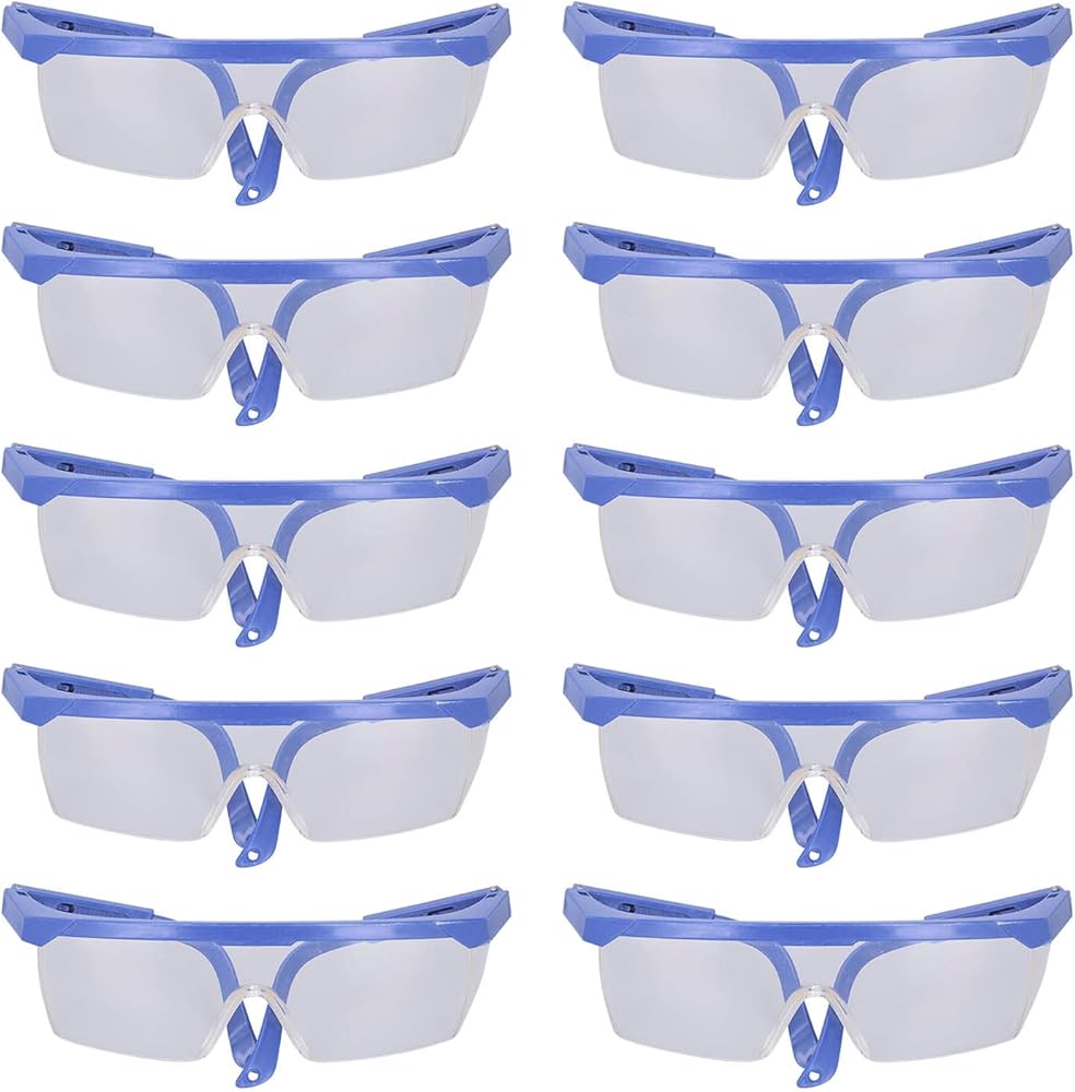 Wearing Lab Safety Goggles