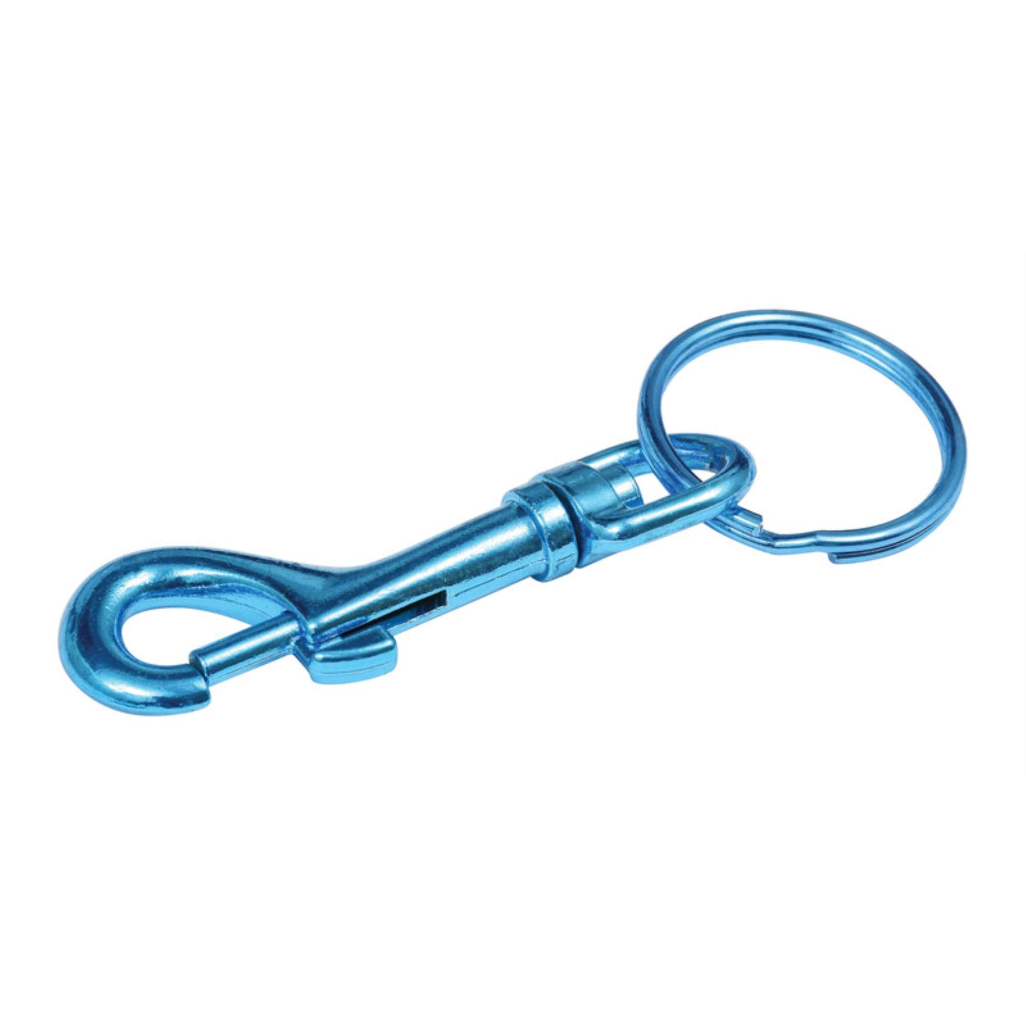 Hillman Metal Assorted Snap Hook Key Ring