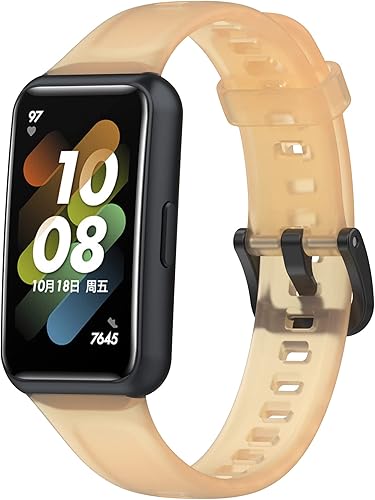 Miniatura 4 de FitTurn Correa de reloj compatible con Huawei Band 7, correa de reloj compatible con Huawei Band 7, correa deportiva, correa de repuesto de