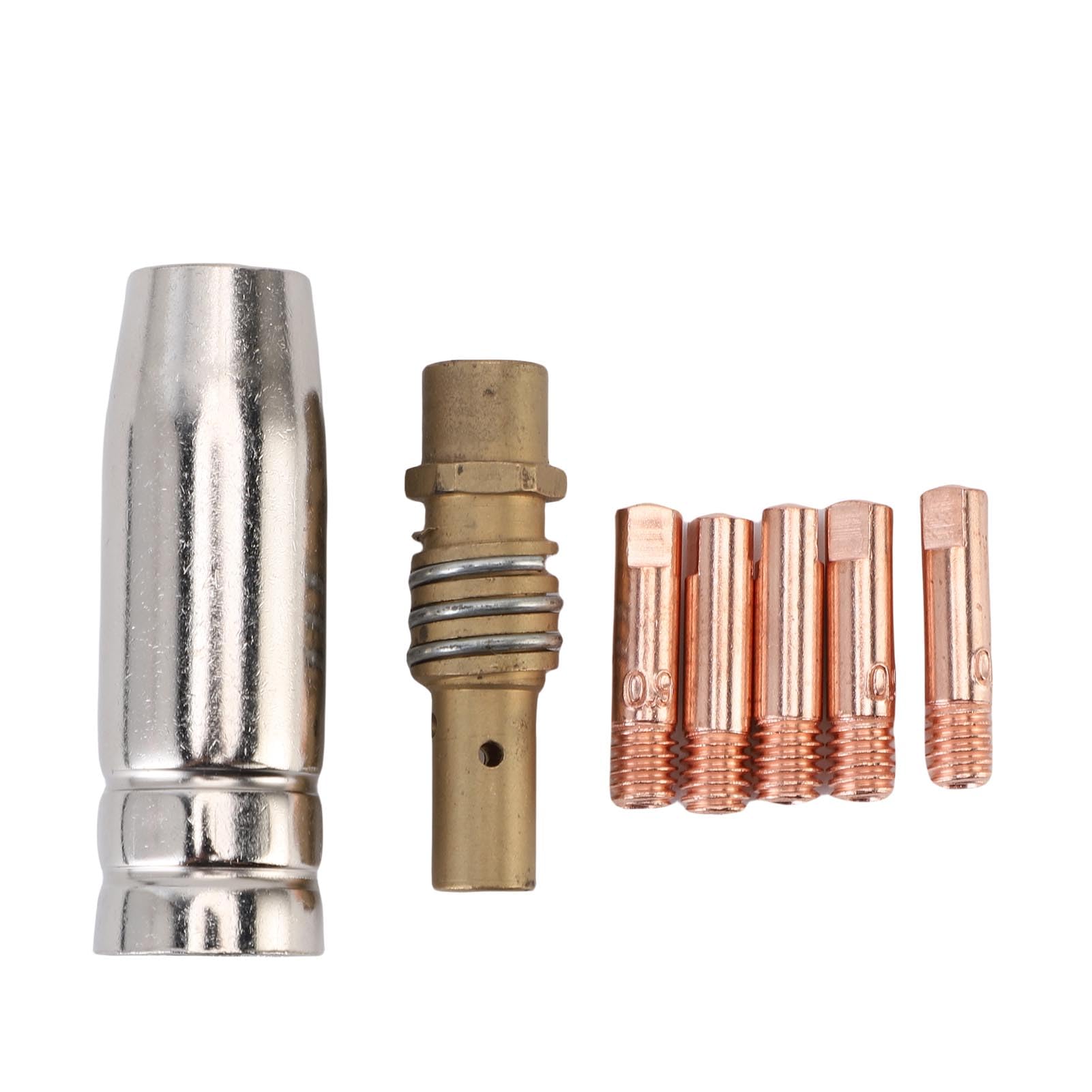 Kit di ricambio per saldatura Mig, 2 metri, adatto per filo da 0,8 0,2 mm, gruppo di saldatura protettivo per gas Co2, per la riparazione agricola domestica