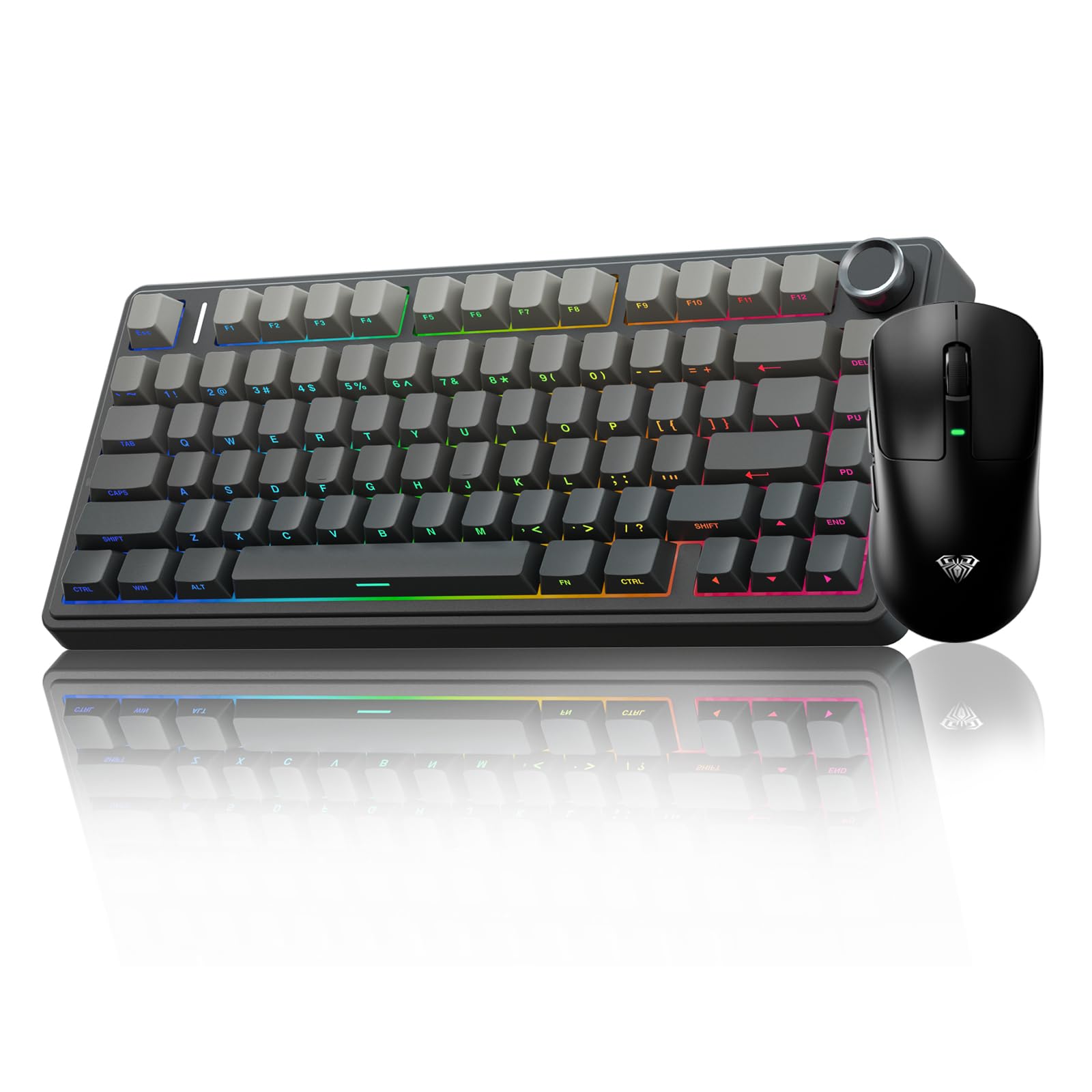 Amazon.com: AULA Wireless Keyboard and Mouse Combo, F75 Pro