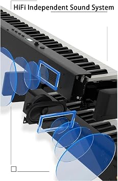 Professional Electronic Pianos Electronic Piano 88 Key Digital Professional Keyboard Heavy Hammer Portable