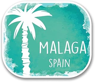 Magnet Malaga Spain Magnetic Vinyl Sticker Decal Travel 5"