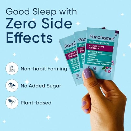 Panchamrit Melatonin 5mg Oral Strips view 4