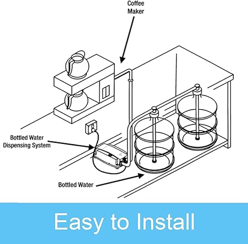 Miniatura 6 de BW1000A 115VAC Botella Dispensador de agua utilizado para la cocina del hogar sistema de dispensación de agua dulce de 5 galones