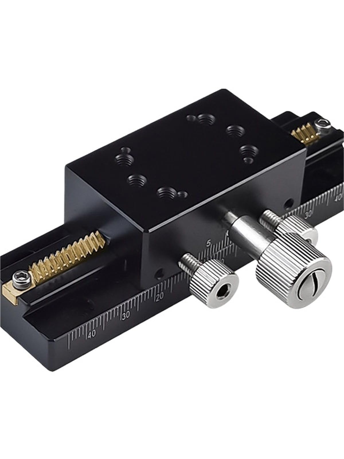 Mesa de desplazamiento manual con eje deslizador E-EIM01-L300 preciso 5