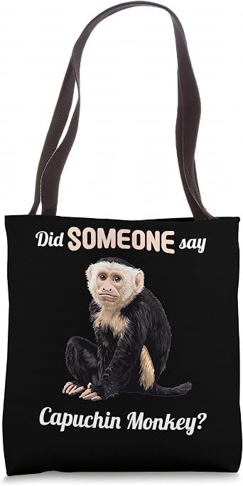 Capuchin Monkeys Capuchin Monkey Tote Bag
