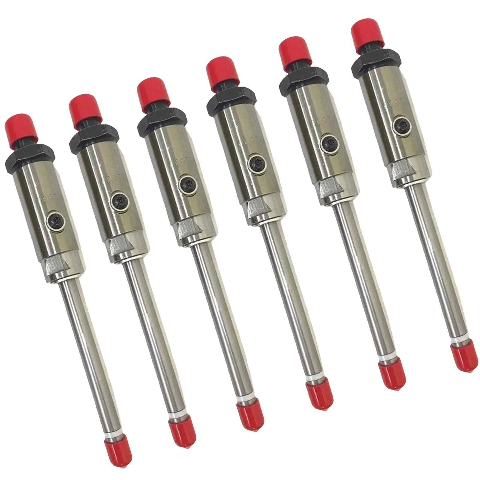 MYDMYGS Fit for CAT Caterpillar 3304 3304B 3306 3306B Excavator 6pcs Fuel Injector Pencil Nozzle 8N-7005 8N7005 OR3418