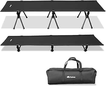 Amazon | Pasinaz フォールディングコット コット 簡易キャンプベッド