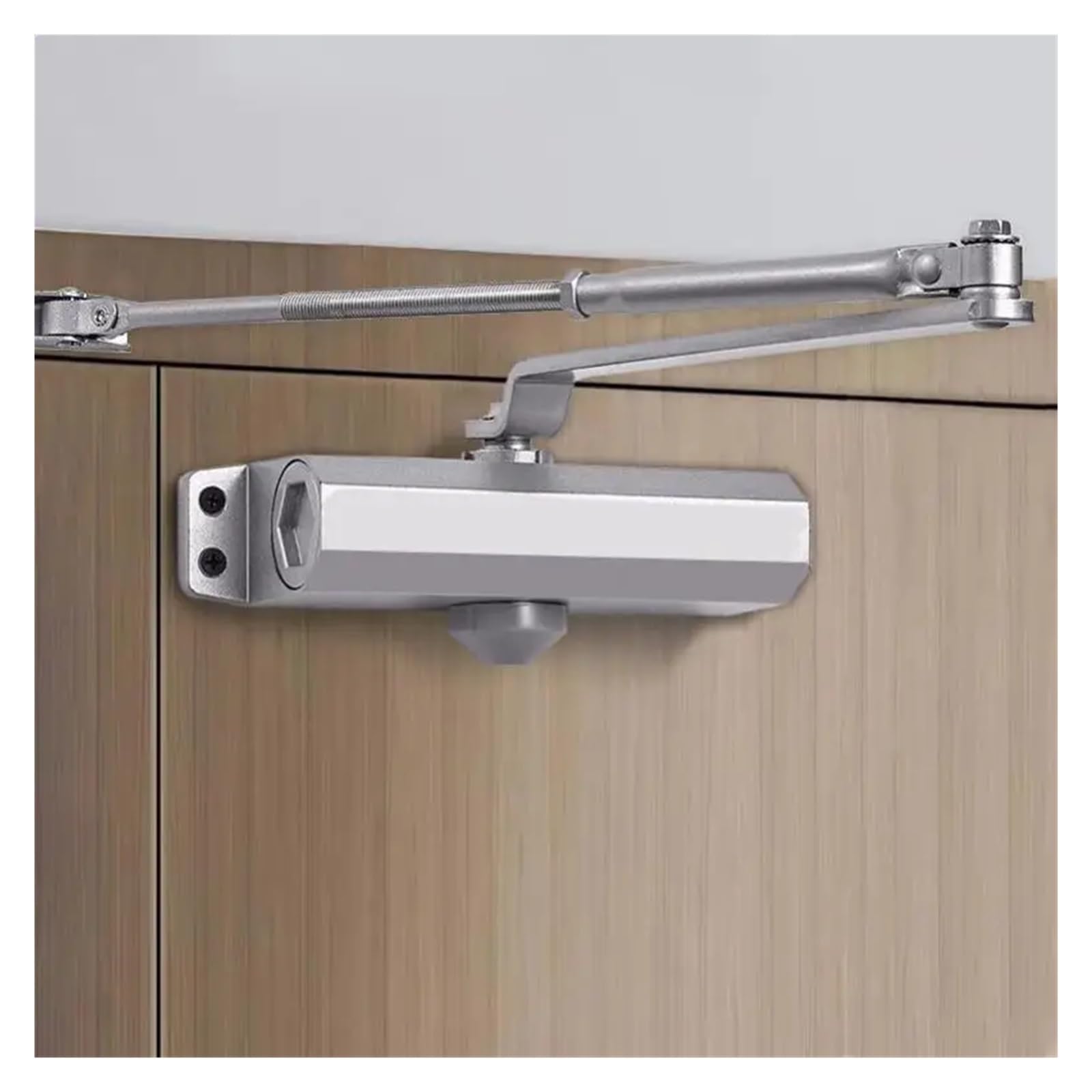 Hydrauliczny samozamykacz - lekki stop aluminium do drzwi 25-35 kg, łatwy montaż do użytku mieszkalnego i biznesowego