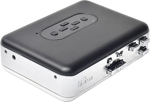 USB Cassette Tape Player to MP3 Converter and Recorder Player Easy to Use Cassette Converter