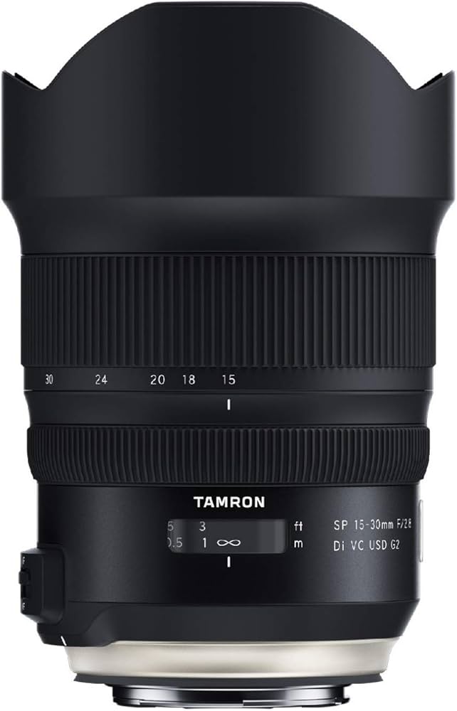 TAMRON SP 15-30mm F/2.8 ズームレンズ 専用フィルタ付き Tamron SP 15-30mm F/2.8 Di VC USD G2 Camera Lens for Nikon Digital