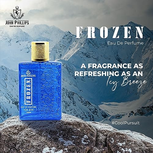Image of John Phillips Frozen Eau De French Perfume Daily Casual Wear For Men - 100 ml