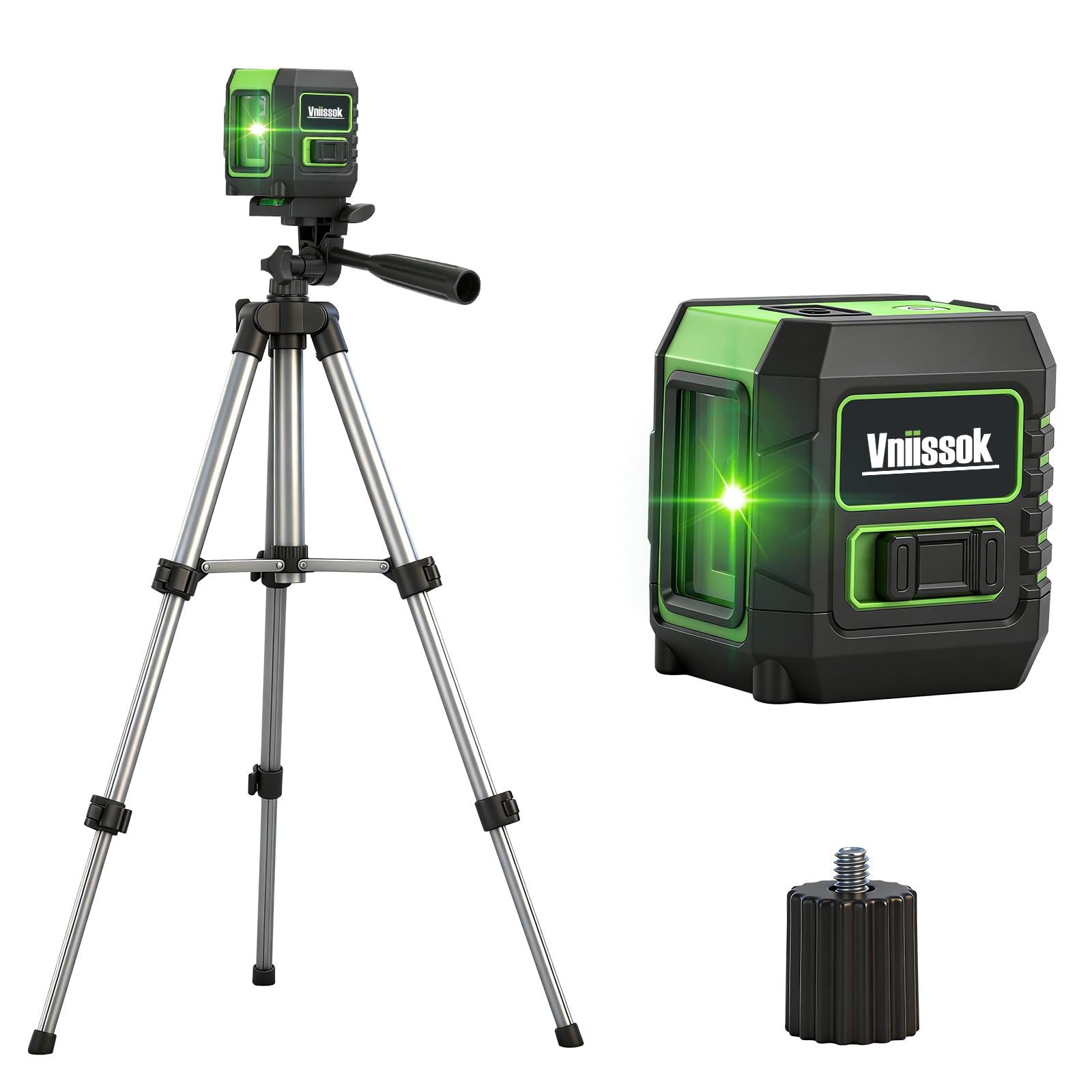 Vniissok Laser Level - 360° Self Leveling Line Laser -1