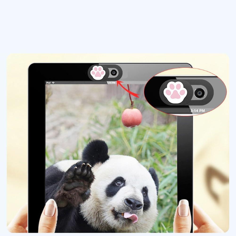 6-Pack Webcam Covers Cellphone Camera Covers Privacy Protection Lens Protective Covers with Adhesive for Laptops Tablets and Computers