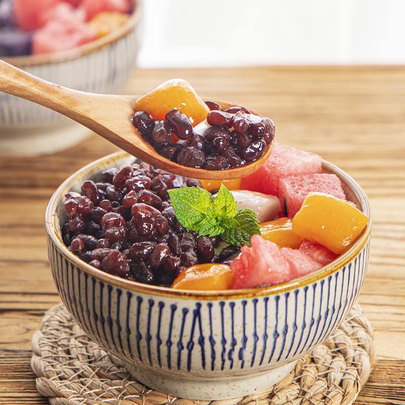 Miniatura 4 de Frijoles rojos de miel confitados La bolsa abierta puede comer granos rojos cocidos Materias primas especiales para la tienda de té con leche,