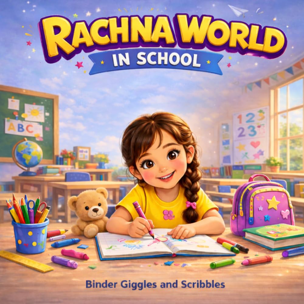 Rachna World in School: Children’s School Story Book About Friends, Learning, and Fun