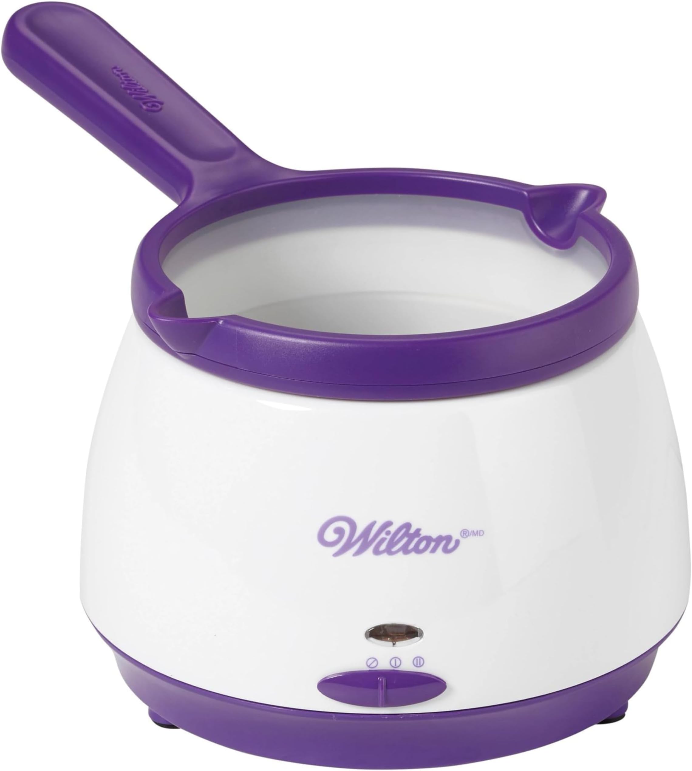 Wilton 2104-9006 Candy Melting Pot, Silicone, White