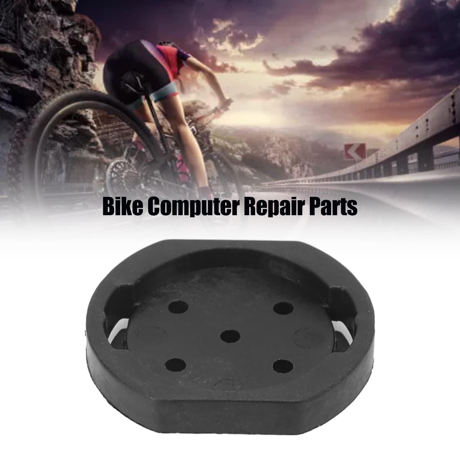 Staffa per Computer da Bicicletta Base Fissa di Ricambio Parti di Riparazione Compatibile con Modelli Standard Adatta per Montaggio Stabile