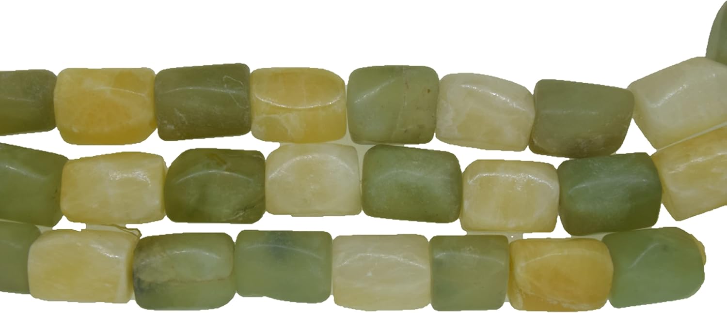 Multi Colour Jade Plain Tumble Shape Gemstone Beads for Jewelry Making, Jewelry Supplies, Jade Beads 15x20mm Size, 1 Strand Each of 16" Length