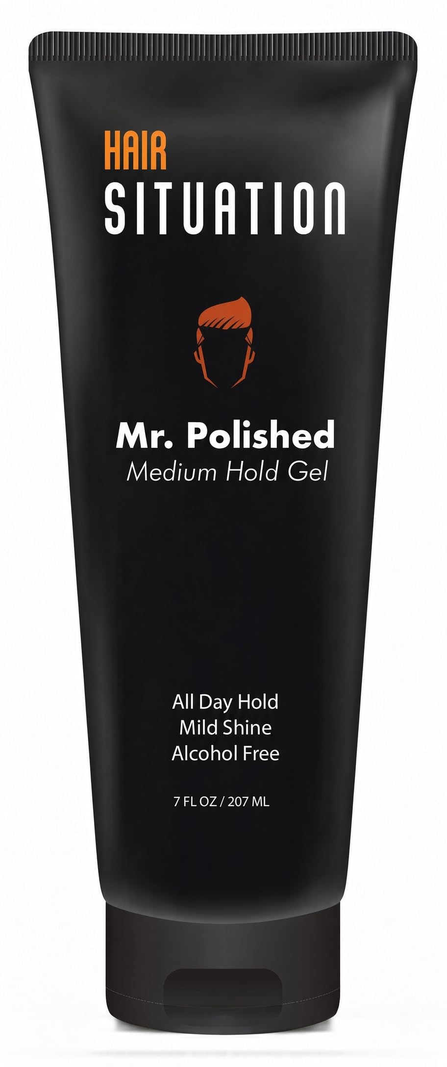 Hair Situation Medium Hold Styling Hair Gel Mr. Polished, Low Shine, 7 oz