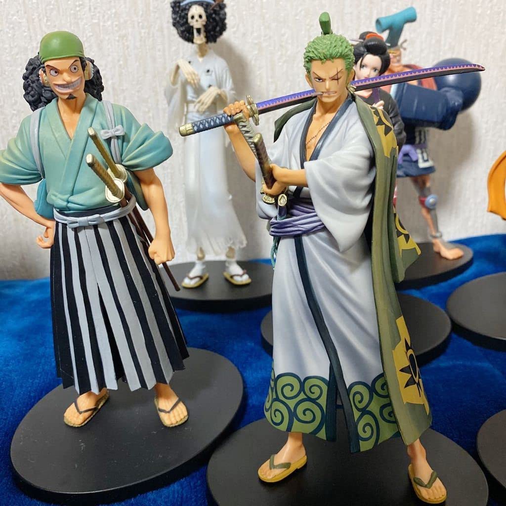 ワンピースワノ国グラメングラレディ12体麦わらの一味