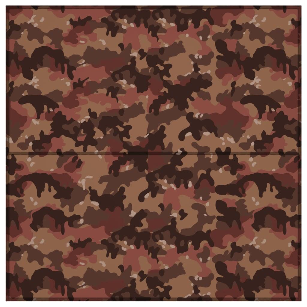 Bâche Anti-Pluie, Camping Bâche Rain Tarp Imperméable Anti UV 4x4 m Camouflage