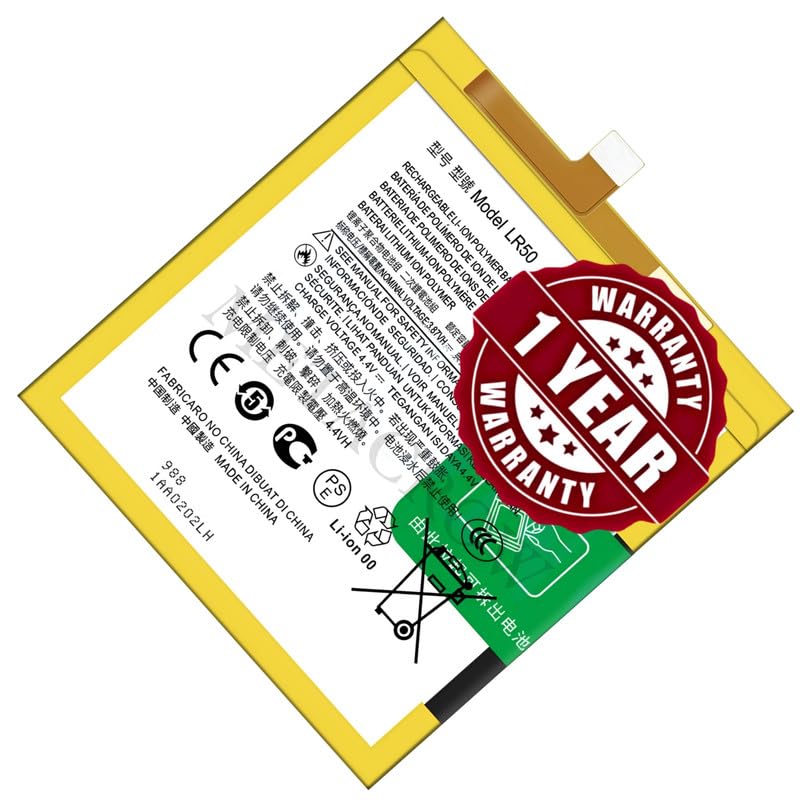 Image of Original LR50 Battery Compatible for Motorola Moto Edge 2020 (XT2063-2, XT2063-3) - (4500mAh) - 1 Year Warranty JK1