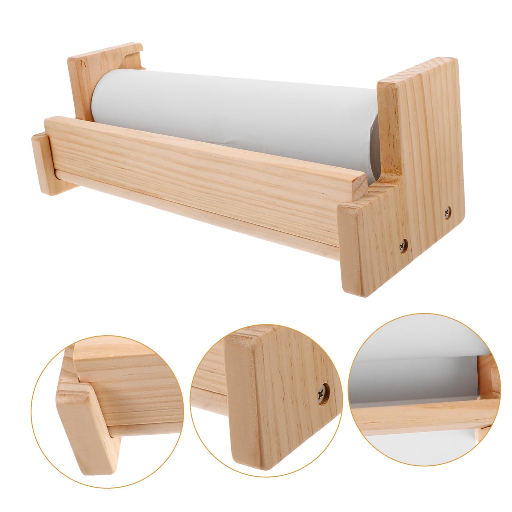 Artibetter Cavalletto in Legno per Ragazzo Ragazza Rotolo di Carta per Pittura da Tavolo, Multifunzionale e Salvaspazio, per Attività Creative e Disegno