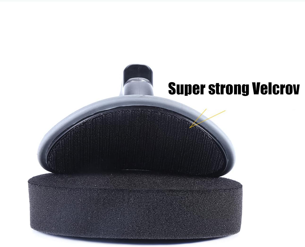 3 Pieces Tire Shine/Dressing Applicator Pads With Handle Perfect for Using to Apply Tire Shine, Tire Wet, Tire Gel, Or Tire Balm, Superior Cleaning Foam Sponge (black) : Automotive