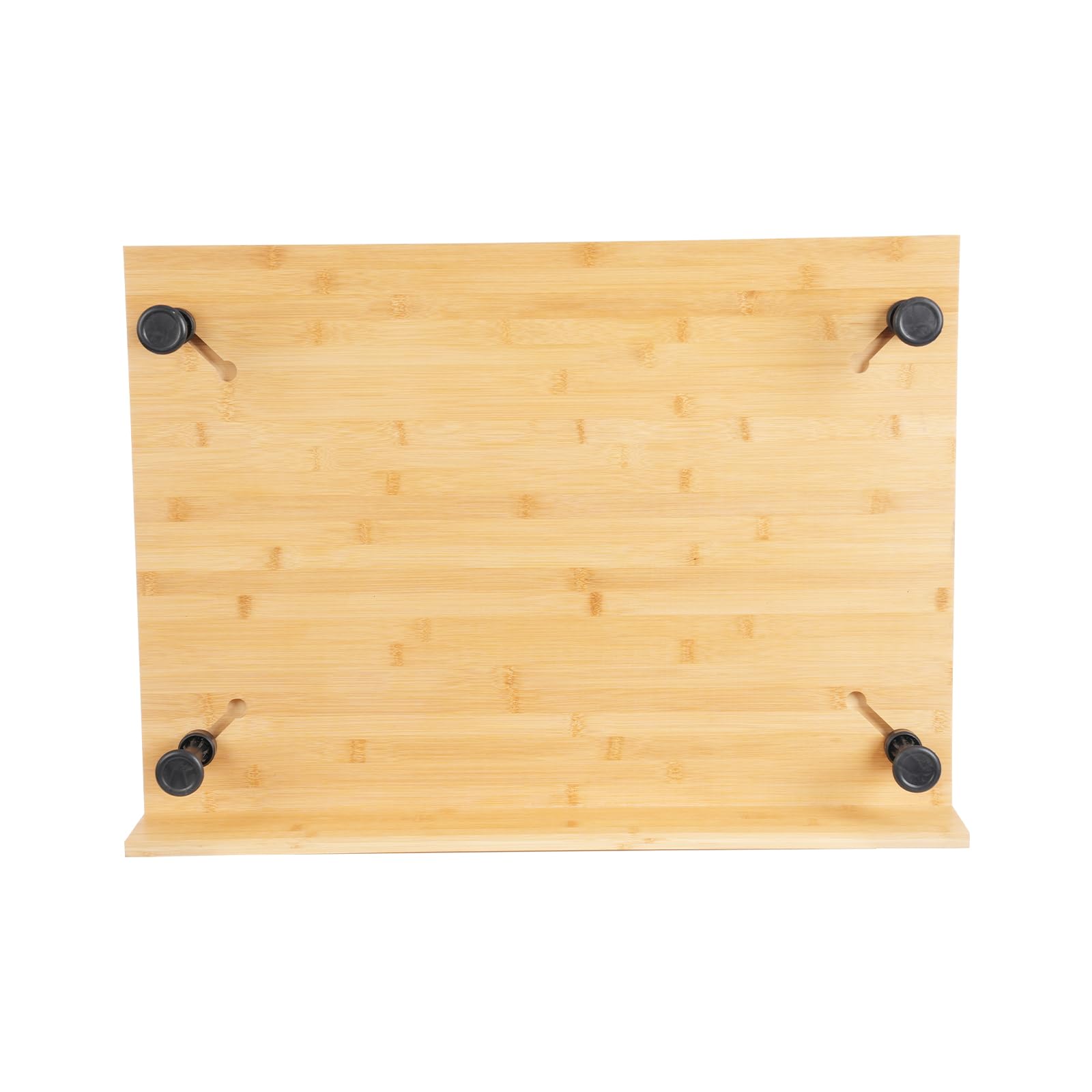 Cubierta de cocina de bambú para la mayoría de cocinas de gas y eléctricas, compatible como tabla de servir, 75 x 54 x 10 cm