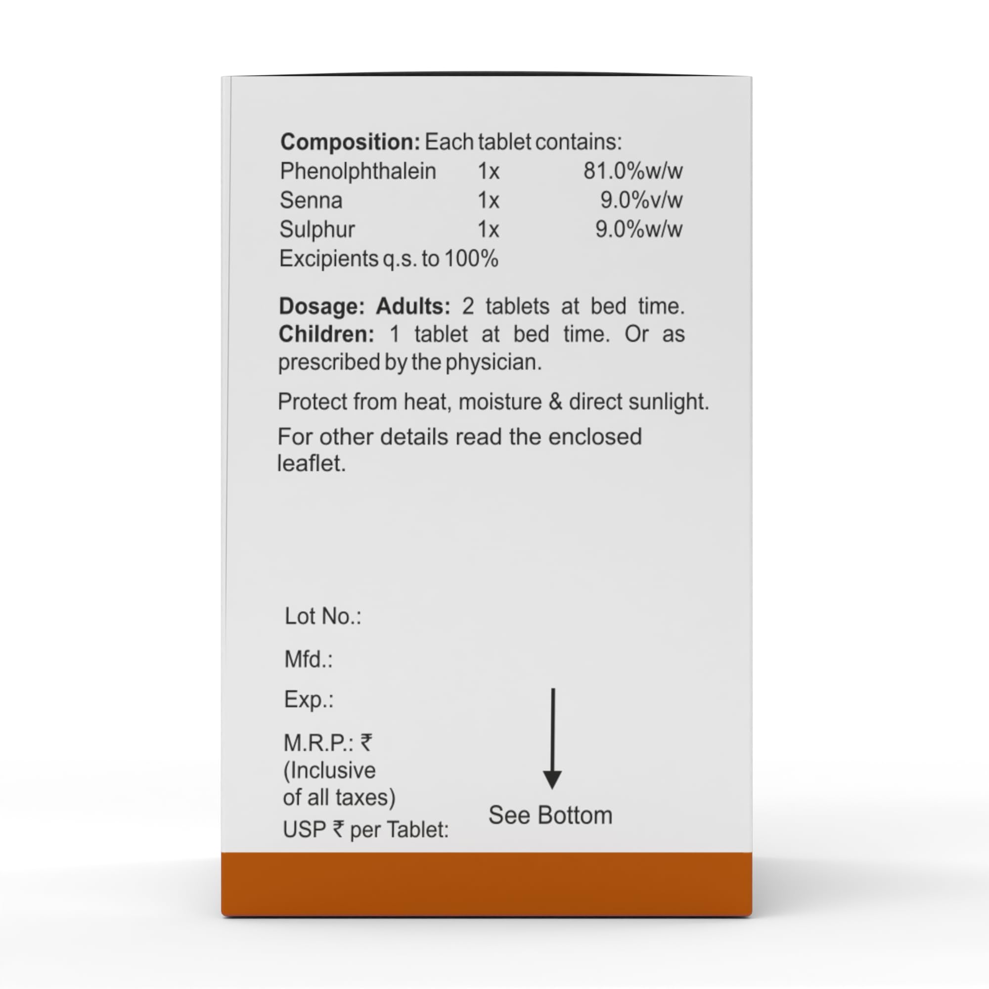 Dr. Bakshi's BAKSON'S HOMOEOPATHY Y-Lax Tablets | Tones Up The Intestines | Regulates Bowel Habits and Relieves Constipation | 150 Tablets (2 Packs of 75 Units Each) 3