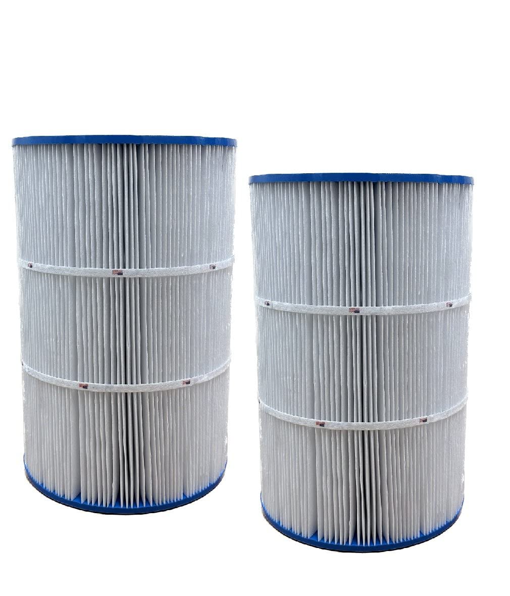DPM Cartridge Replacement Set for Hayward ASL C1250 C1500 Full-Flo Pool Filter Pleated 2 Pack Made in USA | Replaces C-9499 CX1250RE CX1500RE FC-1299 (120 Sq Ft (19 5/8
