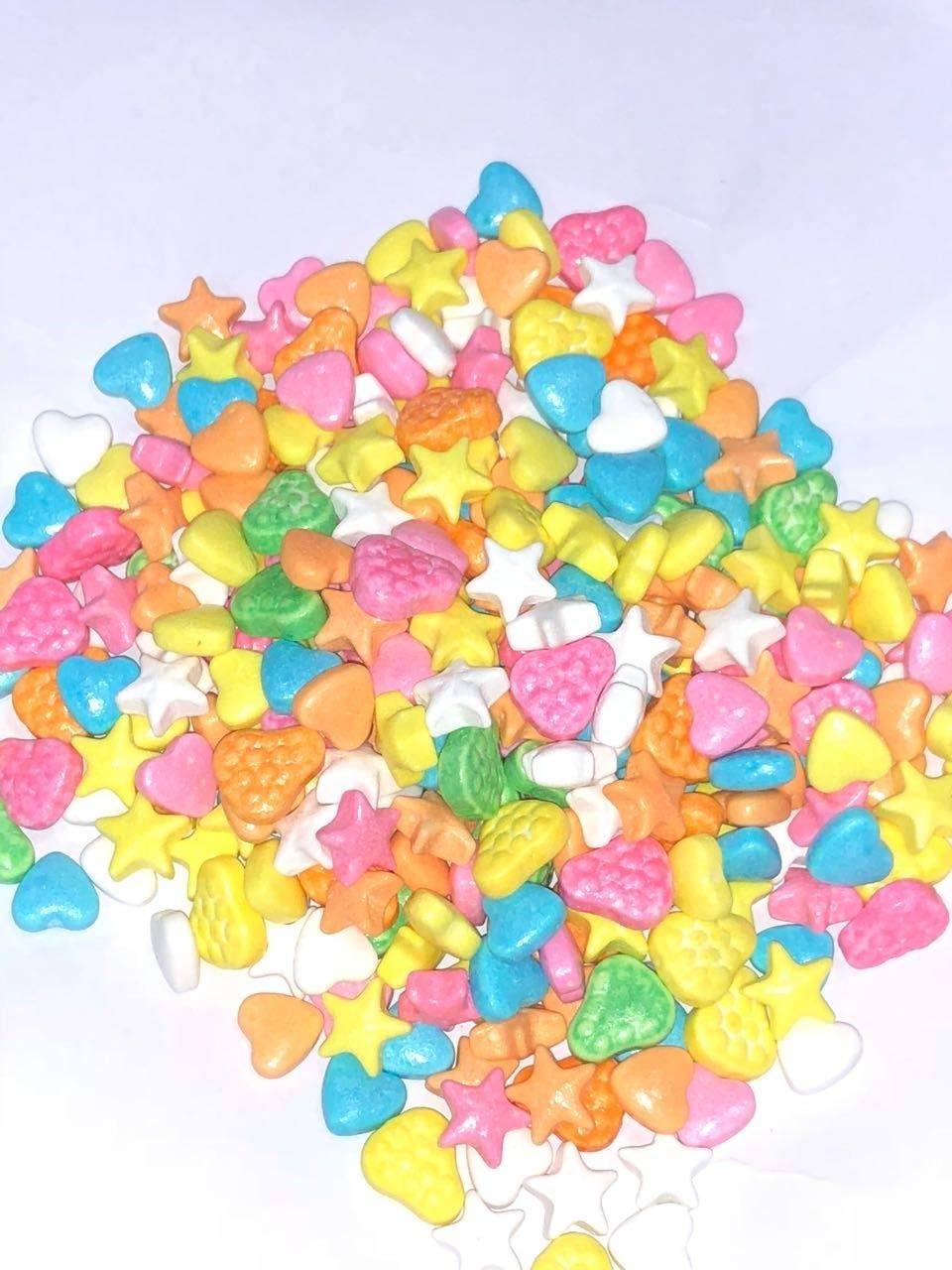 organic nature Glucose Candy | Colourful Candies | Glucose Candy Colourful starmoon shaped mix runts candy (pack of 2 kg) 1