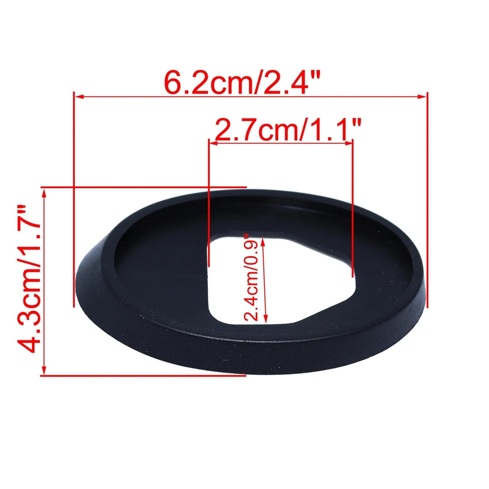 Guarnizione base antenna adatta for Alfa Romeo 147 2000-2010 guarnizioni per antenne sul tetto(2pc)