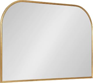 Kate and Laurel Caskill Framed Arch Wall Mirror, 36x24, Gold Price In India