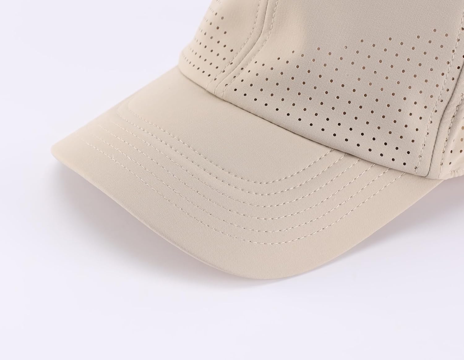 Home Prefer Mens Womens UPF50+ Sun Hat Athletic Adjustable Baseball Cap Quick Dry UV Protection Workout Running Golf Hat - Image 4