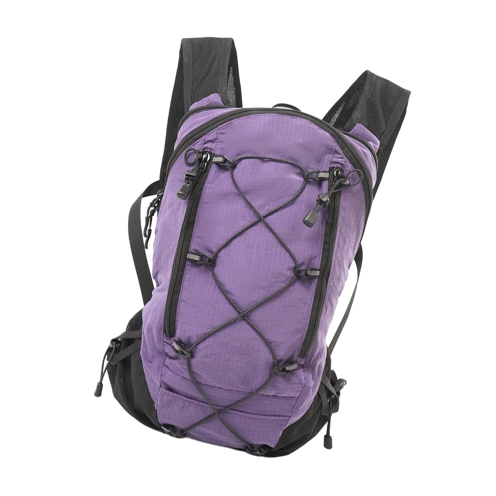 Sac à dos violet ergonomique et multipoches pour camping
