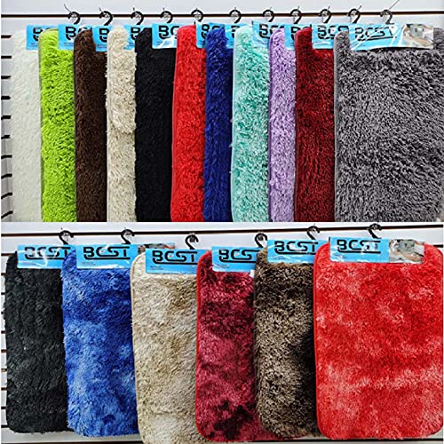 ETOPARS Badteppich-Set 3-teilige, rutschfeste, rutschfeste Badematte, U-förmiger Konturteppich und Toilettendeckel… – Bild 7