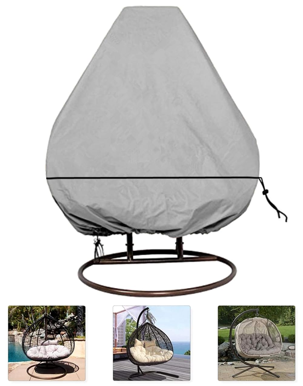 Copertura Impermeabile Per Sedia A Dondolo - Tessuto Oxford 210D - Foto 11