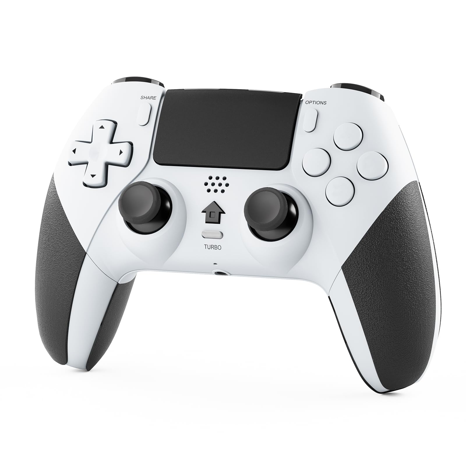 LATEC Manettes compatibles avec PS4,Manette sans Fil pour P4 Slim/Pro avec Turbo Vibration/Capteur Gyroscopique