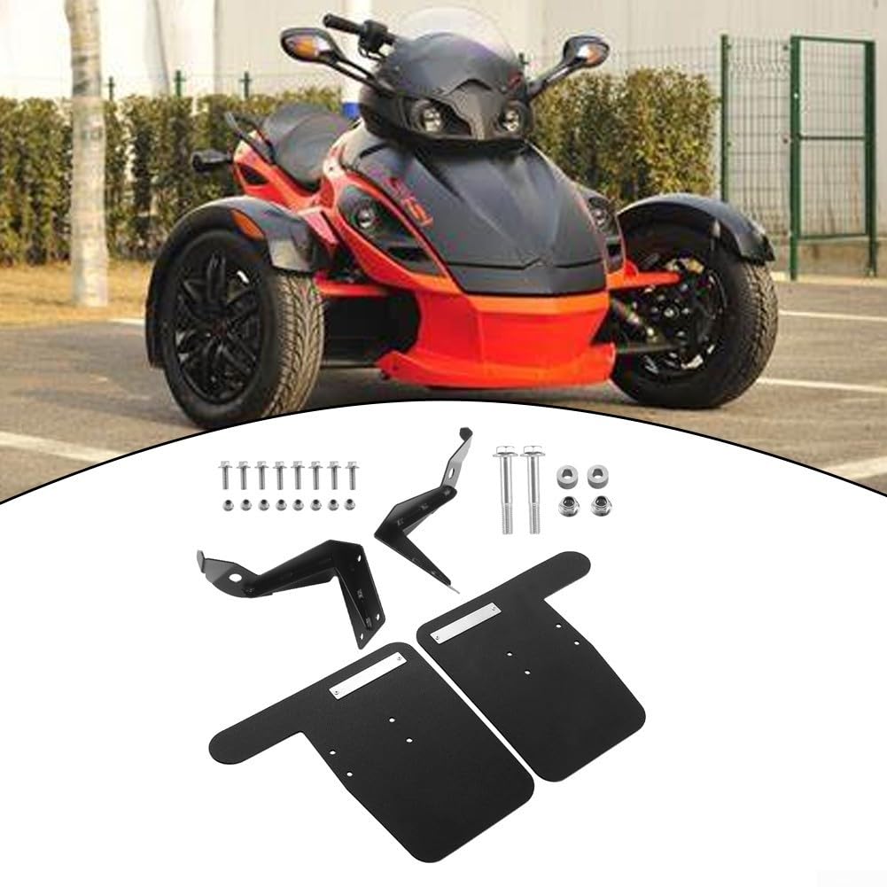 Rear Hugger Trailing Schmutzfänger für Can-Am für Maverick X3 / X3 MAX (2017-2024) Turbo R/RR/XRS/XRC/XMR - LDPE, Flexibel,